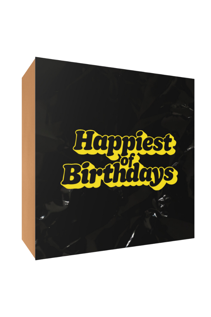 "Happiest of Birthdays" Box- BIGG Brownies & THICC Cookies - New York Style Cookies