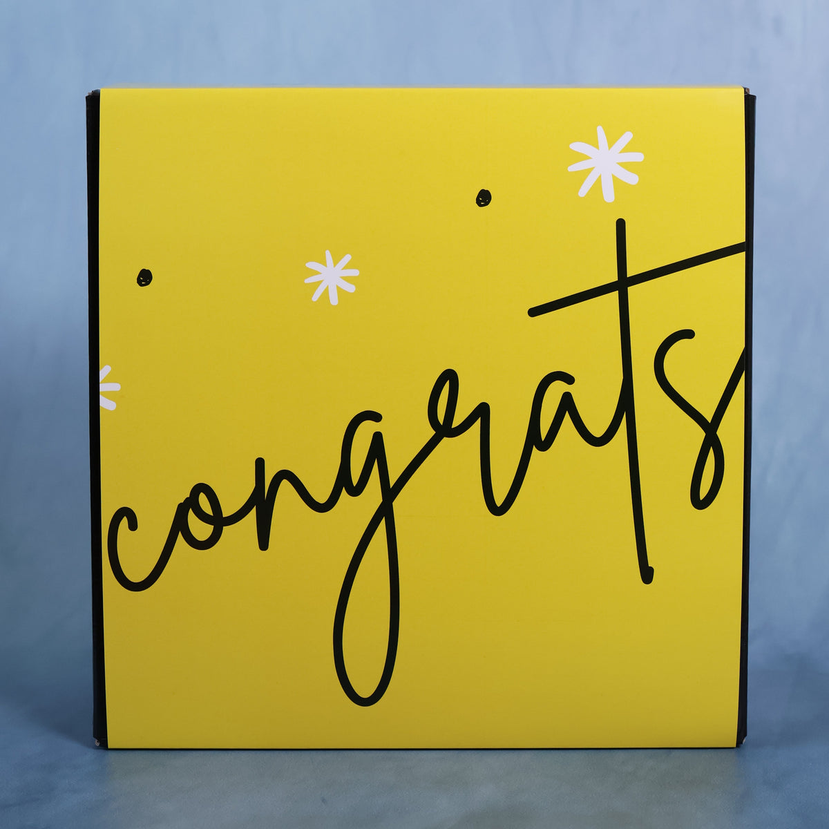 "Congrats (Yellow)" Box- BIGG Brownies & THICC Cookies - New York Style Cookies