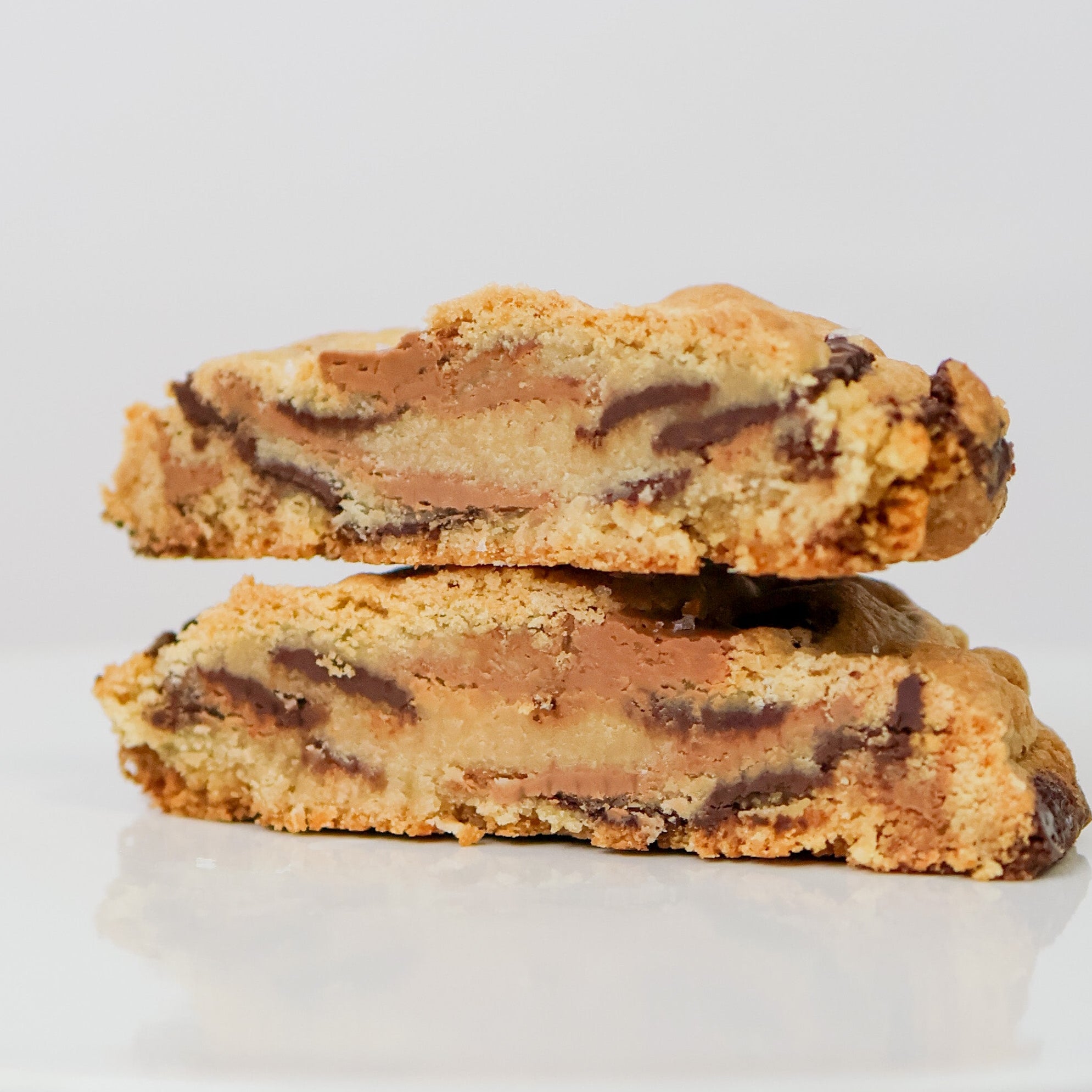 Gluten Free Salted Caramel Choc- BIGG Brownies & THICC Cookies - New York Style Cookies