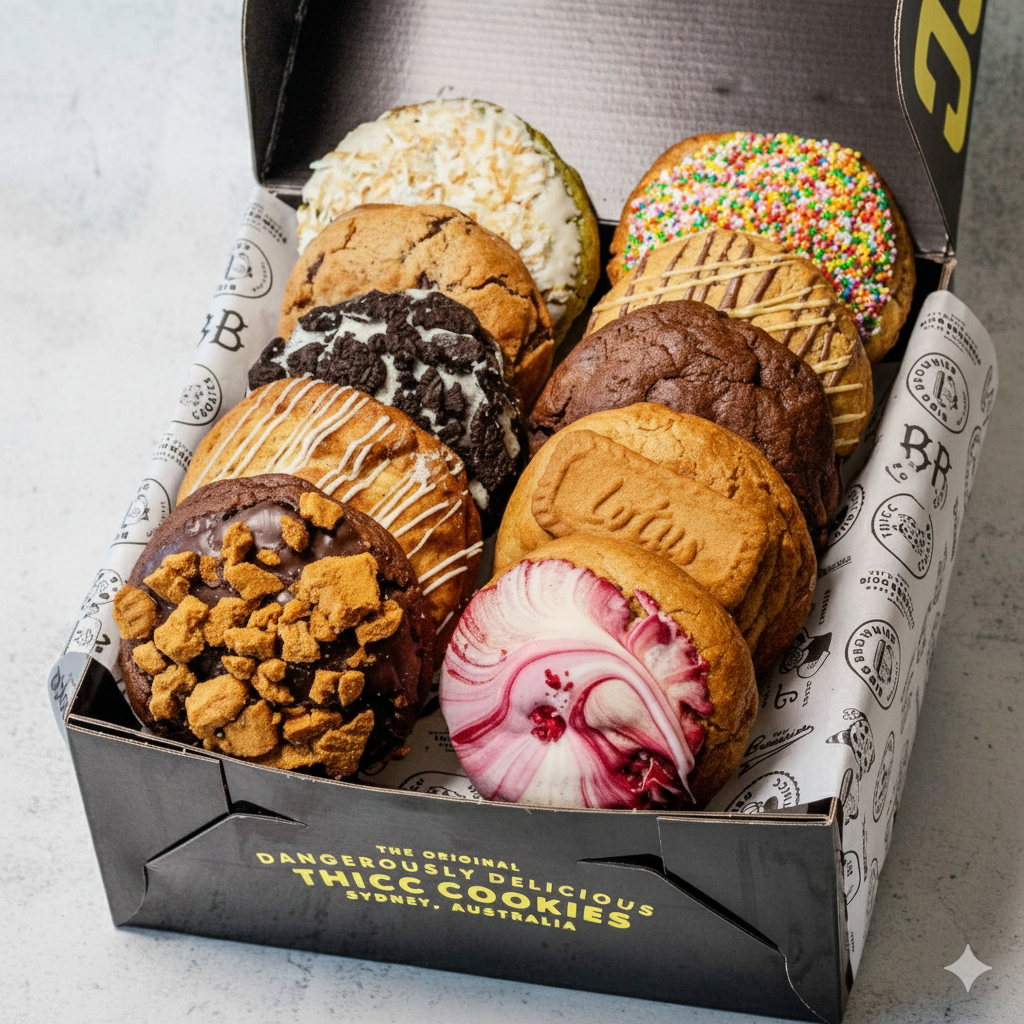 The Classics Box- BIGG Brownies & THICC Cookies - New York Style Cookies