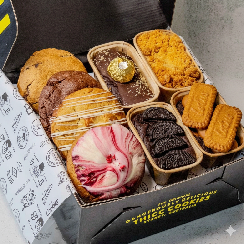 The GOAT Box- BIGG Brownies & THICC Cookies - New York Style Cookies