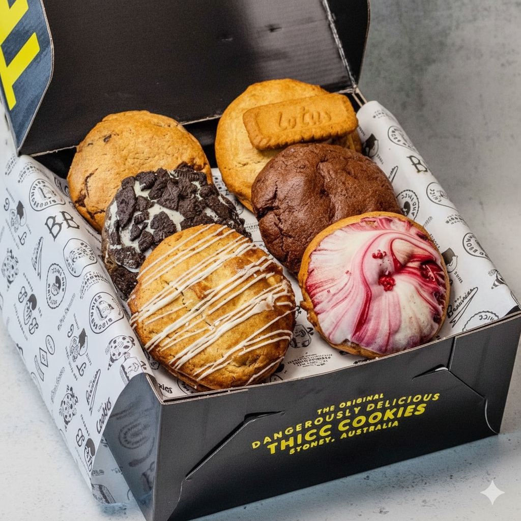 Favourites Box- BIGG Brownies & THICC Cookies - New York Style Cookies