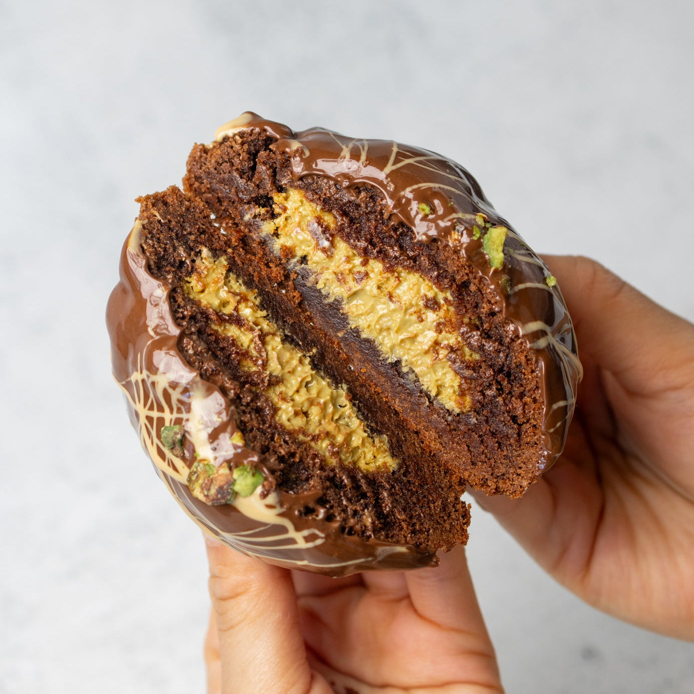 Dubai Knafeh Box- BIGG Brownies & THICC Cookies - New York Style Cookies