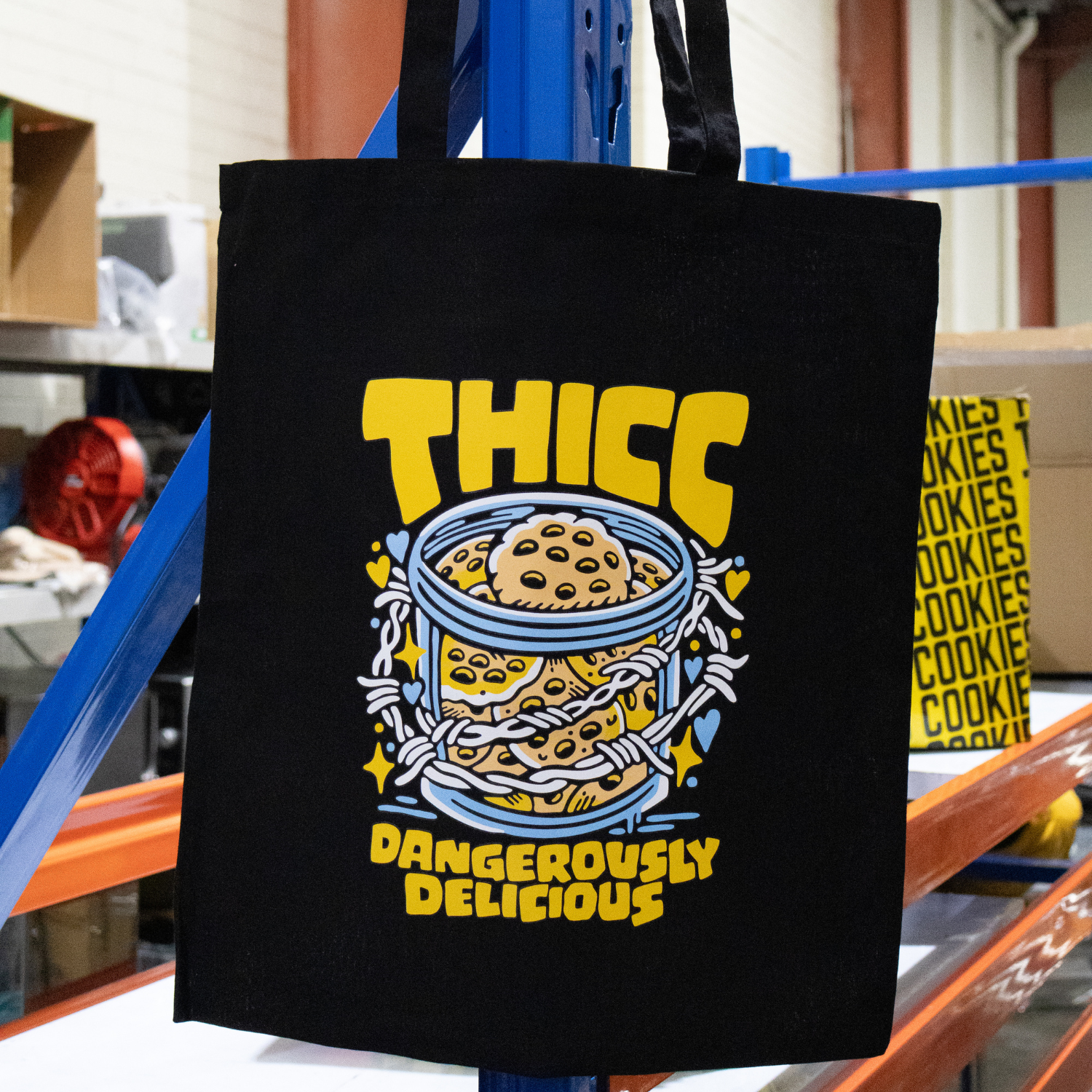 THICC Tote Bag [FREEGIFT]- BIGG Brownies & THICC Cookies - New York Style Cookies
