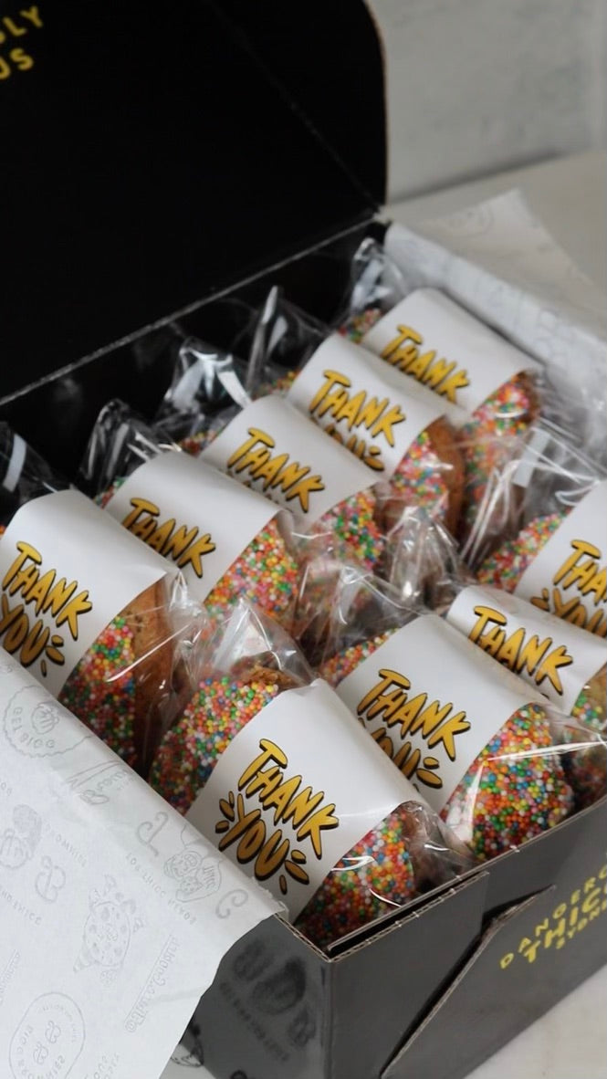 Individual Custom Branded Cookies- BIGG Brownies & THICC Cookies - New York Style Cookies