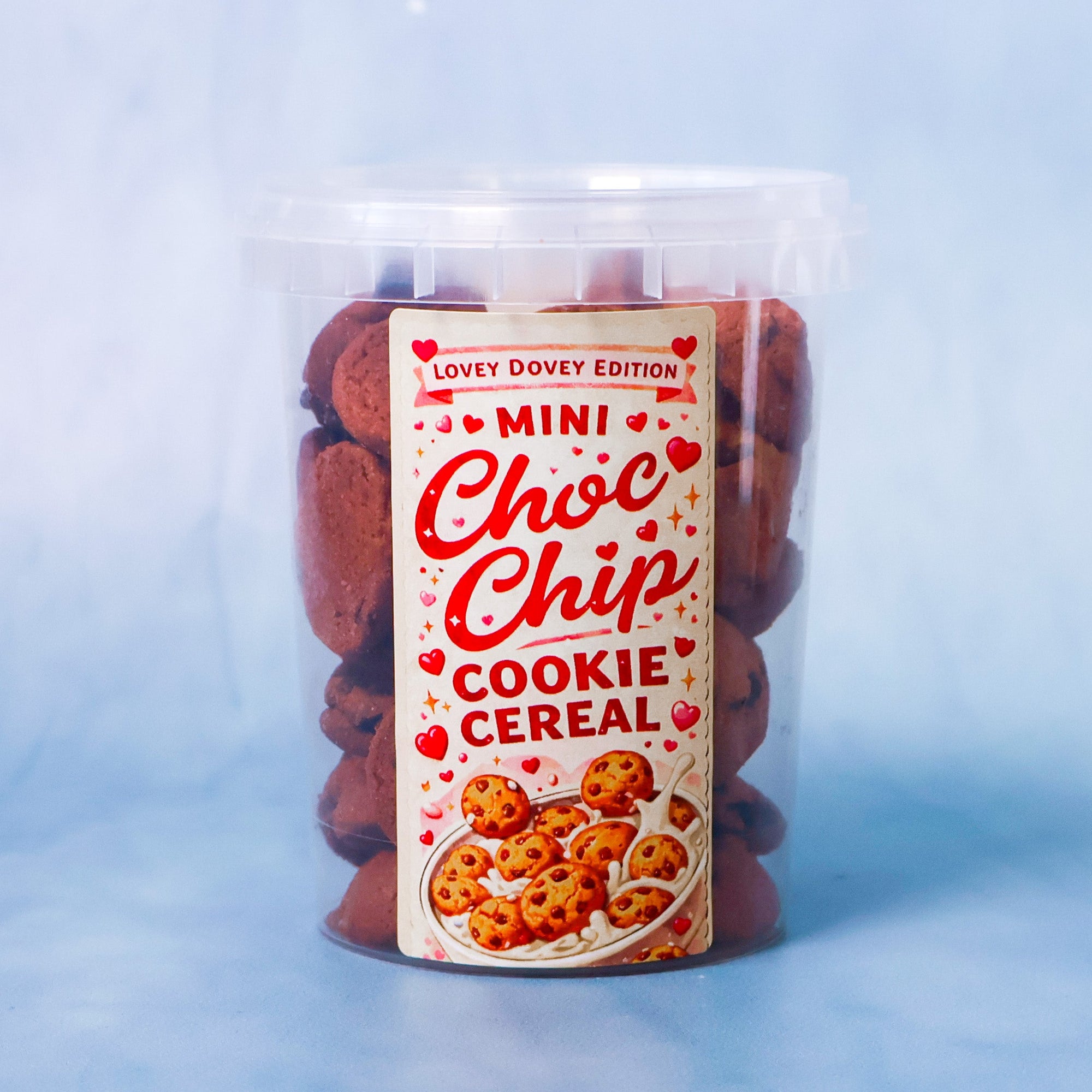 Vday Cookie Cereal Tub: Choc-Chip- BIGG Brownies & THICC Cookies - New York Style Cookies