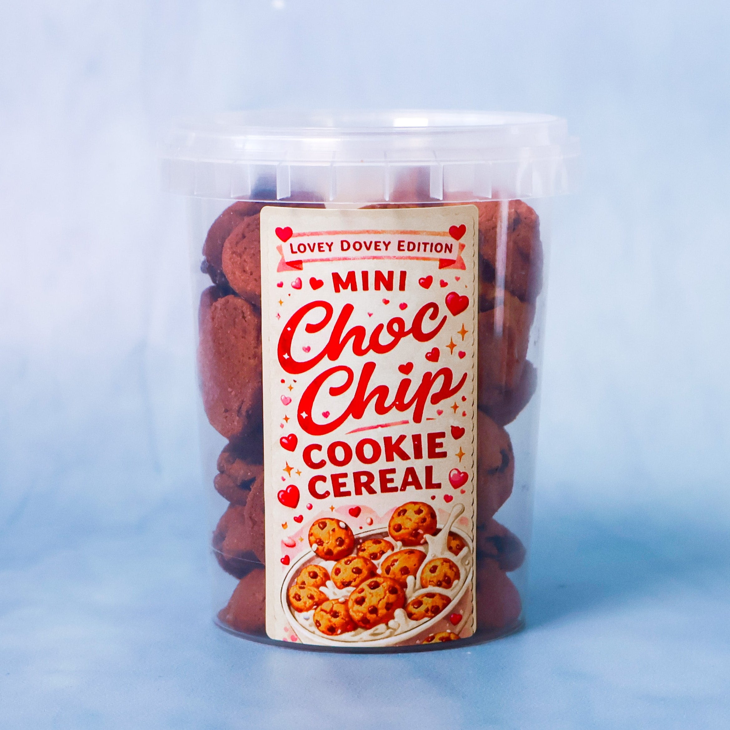 Vday Cookie Cereal Tub: Choc-Chip- BIGG Brownies & THICC Cookies - New York Style Cookies