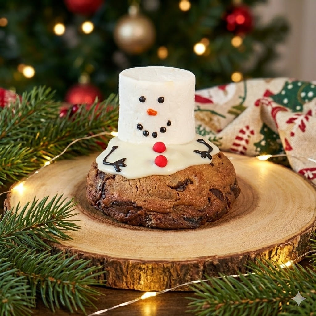 Snowman S’mores- BIGG Brownies & THICC Cookies - New York Style Cookies