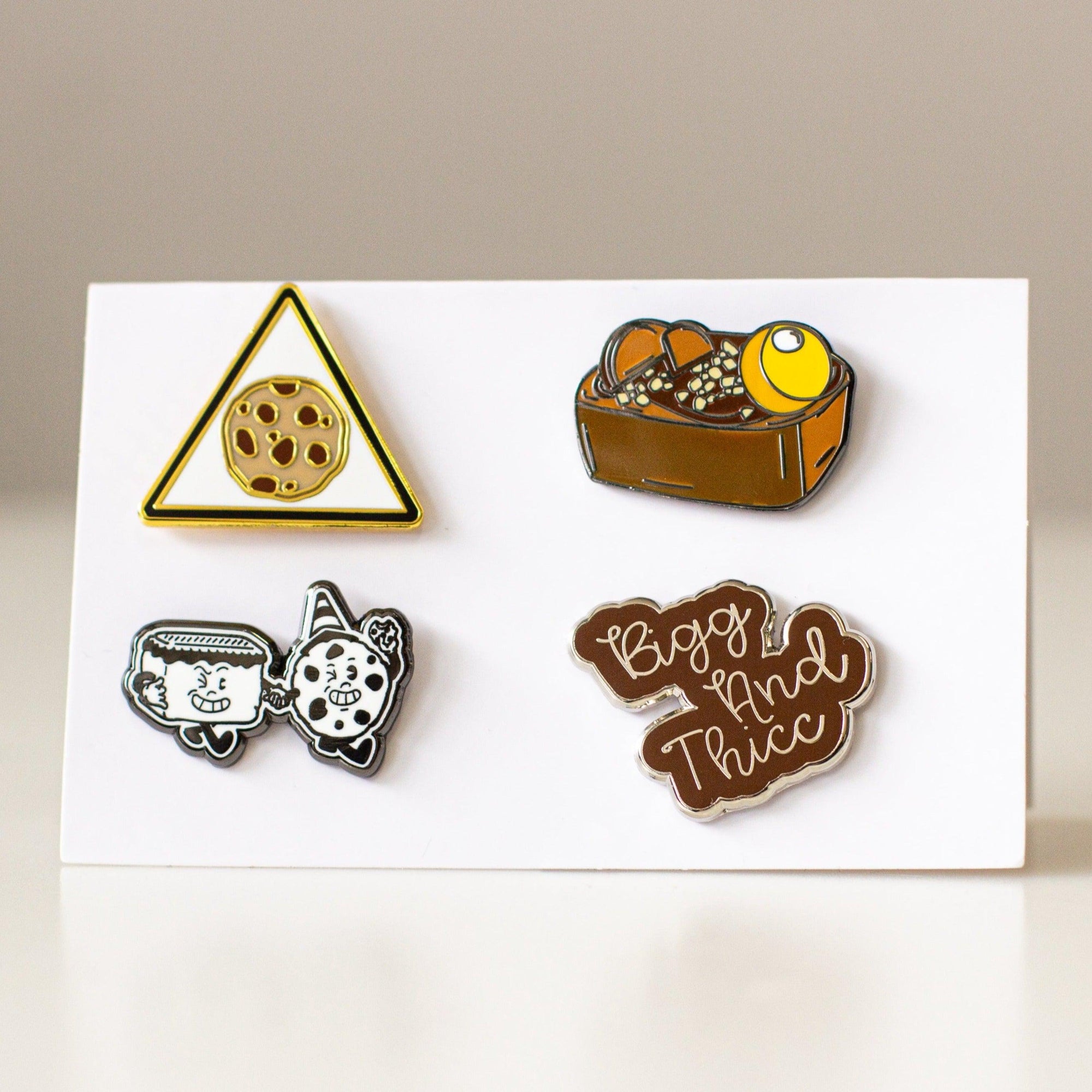 BIGG & THICC Pin Gift Set- BIGG Brownies & THICC Cookies - New York Style Cookies