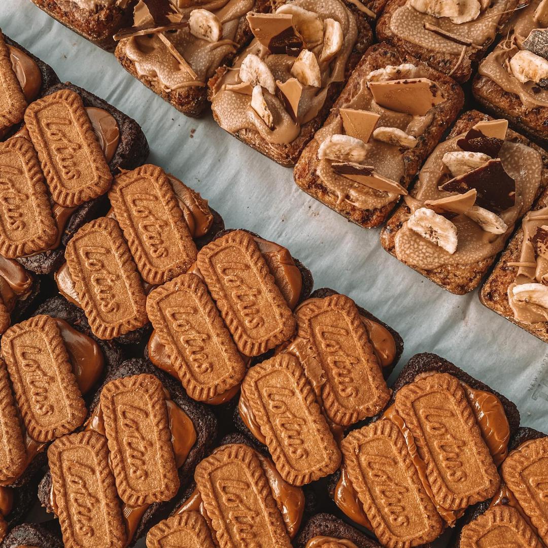 Biscoff Lotus Brownie (Vegan)- BIGG Brownies & THICC Cookies - New York Style Cookies